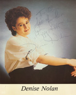 Denise Nolan Of The Nolans Giant 10 X 8 Genuine Hand Signed Photo - Autographs