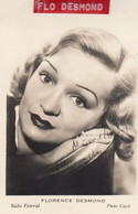 Flo Florence Desmond Antique Signed Photo - Handtekening