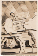 Horace Finch On Wurlitzer Organ Empress Ballroom Blackpool Antique Small Photo - Autographs