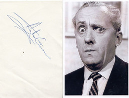 Hughie Green Opportunity Knocks Hand Signed Photo Ephemera - Autographs