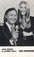 Jack Greene & Jeannie Seely Country & Western LP Record Launch 1970s MCA Photo - Autographes