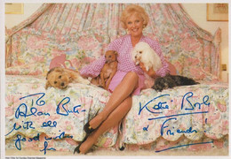 Katie Boyle 1960s & 1970s Eurovision Song Contest Presenter Hand Signed Photo - Autogramme