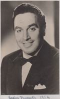 Lee Lawrence Antique Decca Record Publicity Photo - Handtekening