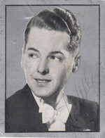 Les Allen 1930s Singer Antique Small Hand Signed Photo - Autogramme
