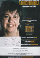 Liane Carroll Live In Concert 2008 Milton Keynes Hand Signed Theatre Flyer - Autographs
