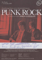 Punk Rock Manchester Violence Simon Stephens Play 10x Hand Signed Theatre Flyer - Autographs