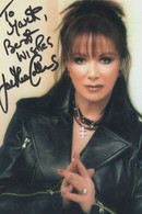 Jackie Collins Author Hand Signed Photo - Autographes