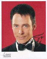 Lance Burton TV Magician Large 10x8 Hand Signed Photo - Autógrafos