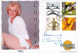Rosemary Conley Dancing On Ice Hand Signed First Day Cover - Autographes