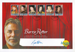 Barrie Rutter Northern Broadside Theatre Company Hand Signed FDC - Autographes