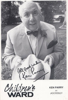 Ken Parry As Jack Crossley In Childrens Ward TV Show Vintage Signed Cast Card - Autogramme