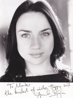 Amanda Ryan As Carrie Rogers Shameless Large Hand Signed 2007 Photo - Autogramme