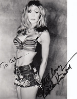 Kathleen Kinmont Horror Scream Queen Actress Halloween 10x8 Hand Signed Photo - Autogramme