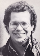 Mike Walling Brush Strokes Vintage Hand Signed Photo - Autographs