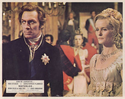 Rod Steiger Christopher Plummer Waterloo Film 1970 Lobby Card - Autographes