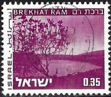 Israel 1973 - Mi 600x - YT 534 ( Landscape : Brekhat Ram ) - Oblitérés (avec Tabs)