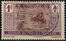 1913-17 Caravane Commerciale Dans Le Désert 1 C. YT 17 / Sc 18 / Mi 17 Oblitéré / Used / Gestempelt [mu] - Used Stamps