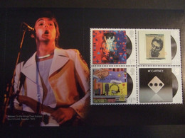 GREAT BRITAIN 2021 PAUL McCARTNEY PRESTIGE BOOKLET PANES 1 AND 2 UNMOUNTED MINT.(2 Pictures)  MNH **. (IS53-TVN) - Unclassified