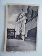 Cartolina  "AVERSA Cattedrale E Piazza Duomo" Anni '40 - Aversa