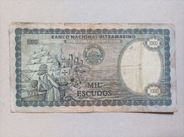 Billete De Mozambique 1000 Escudos, Año 1972 - Mozambique