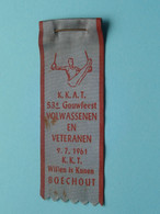 K.K.A.T.  53° Gouwfeest VOLWASSENEN En VETERANEN 9.7.1961 K.K.T. Willen Is Kunen BOECHOUT ( Lintje > Zie Foto's ) - Gimnasia