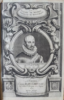 MONTAIGNE (Michel De). Les Essais De Michel, Seigneur De Montaigne, 1635. - Antes De 18avo Siglo