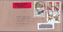 Zuid Afrika 2009, Registered Letter To Netherland - Brieven En Documenten