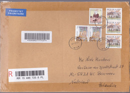 Polen 2007, Registered Letter To Netherland - Cartas & Documentos