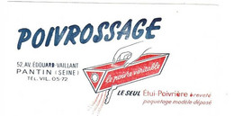 Buvard Poivrossage - P