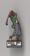 PIN'S THEME SPORT  GOLF  ASCA  ILE DE FRANCE - Golf