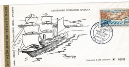 COTE DES SOMALIS 1er Jour Centenaire Du Port D'Obock  PA N° 30 - Gebruikt