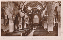 ILFRACOMBE PARISH CHURCH INTERIOR - Ilfracombe