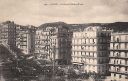 ALGER  Boulevard Général Farre- Tramway  N° 152 Collection Idéale  Cpa ±1920 ♥♥♥ - Algeri