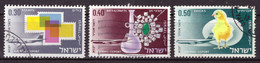 Israel 1968 Obliterè - Exportations - Michel Nr. 407-409 (isr108) - Usados (sin Tab)