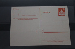 Berlin 1959, Postkarte P 42, WSt  Berliner Bauten (II), 8 Pf., Orange, Ungebraucht - Postkarten - Ungebraucht