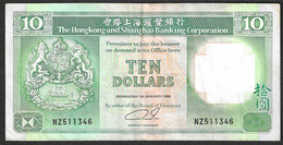Hong Kong - Banconota Circolata Da 10 Dollari P-191c.4 - 1992 #19 - Hong Kong