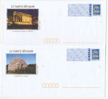 Série 5 PAP - Le Gard à Découvrir - Maison Carrée Nimes, Transhumance, Taureaux... Neuve, Sans Blister - PAP:  Varia (1995-...)