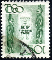 Togo Obl. N° Taxe 40 - Statuette, Idole - Le 50c Vert - Oblitérés