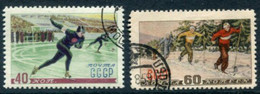 SOVIET UNION 1952 Winter Sports,used.  Michel 1619-20 - Oblitérés