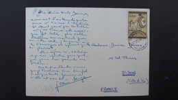 CP Pour La FRANCE TP NATO 3 OBL.22 VIII 62 - Storia Postale