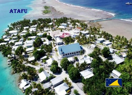 New Zealand Tokelau Atafu Atoll Aerial View New Postcard - Nouvelle-Zélande