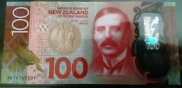 New Zealand 100 Dollars ND 2016 EXF P-195 "free Shipping Via Registered Air Mail" - Nuova Zelanda