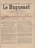 Revue Journal Le Huguenot Protestantisme Protestant Cévennes Lozère Gard Drome Ardèche Nimes Etc... - Otros & Sin Clasificación