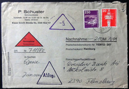 Germany - 1976/79 - Mi:DE 848,994, Sn:DE 1172,1189, Yt:DE 697,854, Sg:DE 1741,1754a - Nachnahme - Look Scan - Brieven