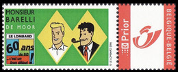 DUOSTAMP/MYSTAMP** - De Moor - Mr Barelli - Le Lombard - 60ans De BD C'est Un Bon Début! - 4 - Philabédés (cómics)