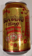 Vietnam Viet Nam HANOI 330ml Empty Beer Can : NEW YEAR 2018 / Opened By 2 Holes At Bottom - Cans