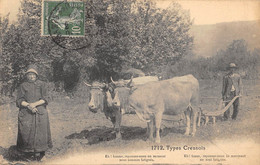 CPA 23 TYPES CREUSOIS / AGRICULTURE - Autres & Non Classés