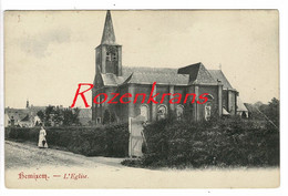 Hemiksem Hemixem L'Eglise De Kerk ZELDZAAM Geanimeerd (In Zeer Goede Staat) - Hemiksem