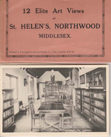 ST. HELENS PRIVATE SCHOOL - NORTHWOOD - 10/12 POSTCARD SET - Middlesex
