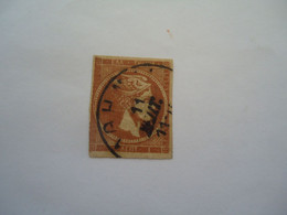 GREECE USED LARGE HERMES HEADS  1L    WITHOUT  NUMBERS   POSTMARK ATHENS - Autres & Non Classés